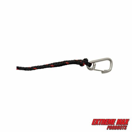 Extreme Max Extreme Max 3006.6806 PWC 9' Dock Line with Stainless Steel Snap Hook - Value 2-Pack 3006.6806